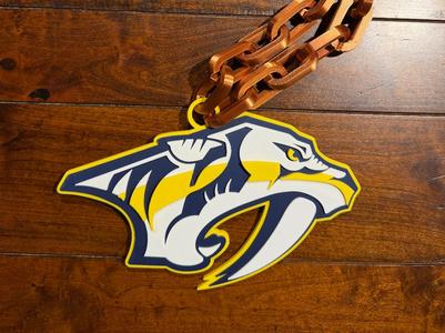 Nashville Predators Oversized Necklace Logo