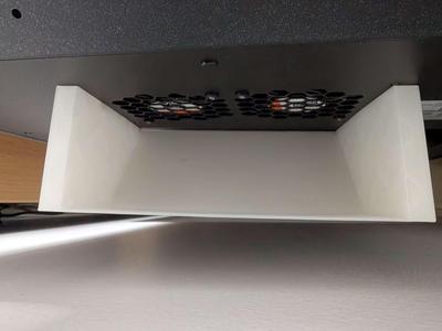 Prusa Core One magnetic rear fan air duct