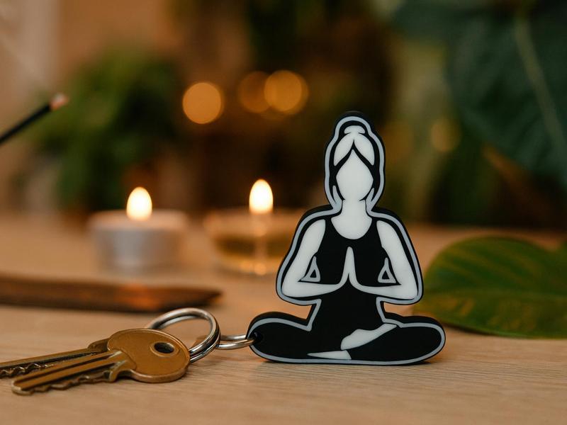 YOGA KEYCHAIN