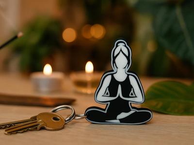 YOGA KEYCHAIN