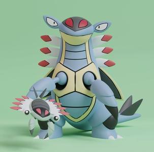 Pokemon - Anorith and Armaldo