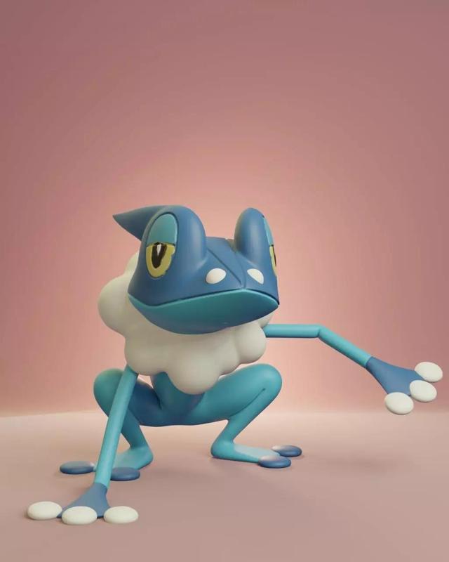 Pokemon - Frogadier