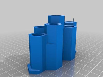 Basalt Pencil Holder ( with less holes )