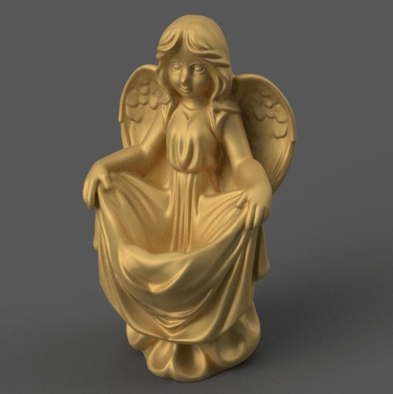 Peaceful Angel candy holder - candle holder