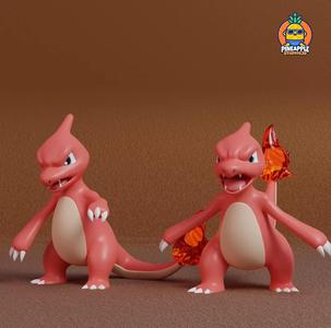 Pokemon - Charmeleon  with 2 poses