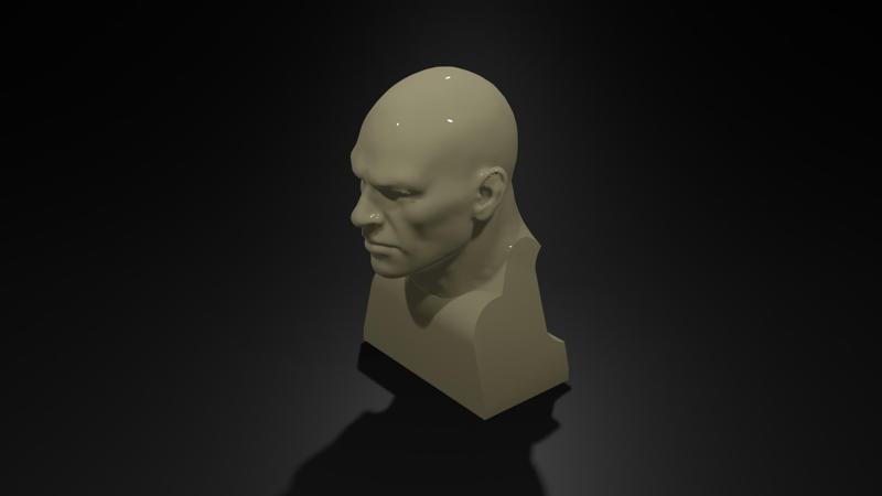 Mike Tyson Head Bust - STL File for 3D Printing