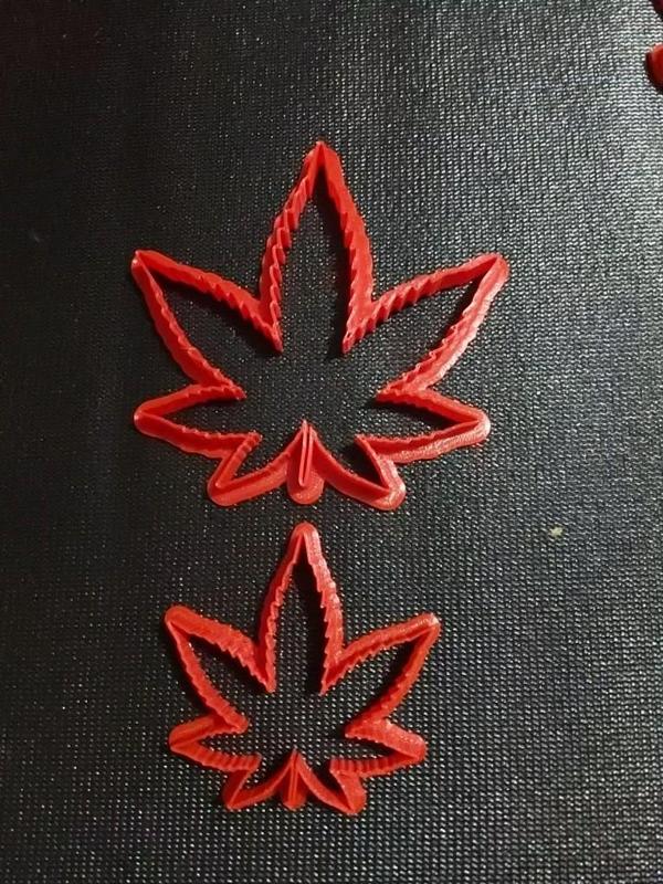 Pot Leaf Cookie Cutter