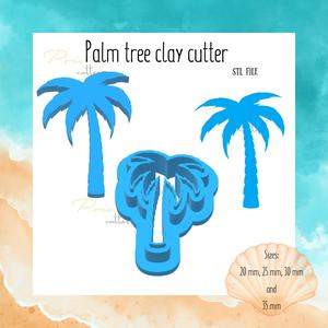 Palm tree clay cutter | Sea animal clay cutter | Summer clay cutter | Polymer clay tool | Clay cutter | Cookie cutter