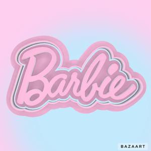 Barbie Logo Cookie Cutter