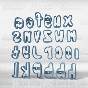 Fatty Letters Alphabet / Letters alphabet