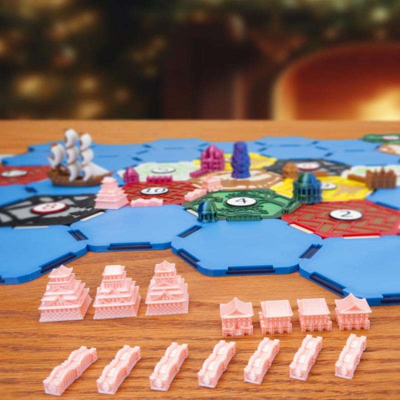 Japanese Civilization Set - Custom Expansion for Catan Board Game