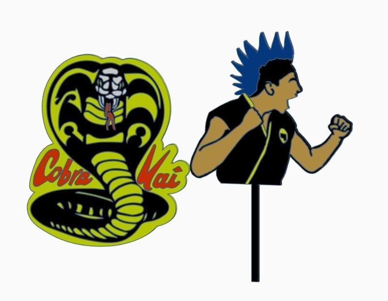 Cobra Kai Dojo: Martial Arts Mayhem Cake Decorations