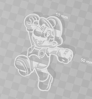 Super mario bros cookie cutter