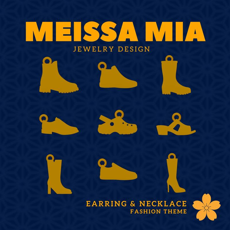 Strut in Style – 3D Print File for Shoes Earrings & Necklace - Shoes Earring - sneaker Necklace - Girl's Footware Fashion