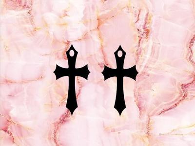 heart hoop earrings note key chain