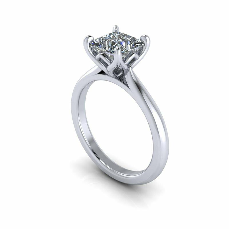 Tiffany Solitaire Diamond Ring R14