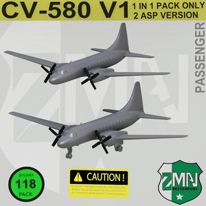 CV-580 PASSENGERS  (2 IN 1)   V2
