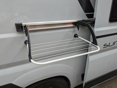 Laundry holder for the sliding door for camper, Pössl, caravan