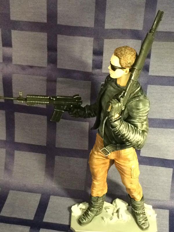 Terminator T-800 FULL HEIGHT 4 head options for 3D printing STL