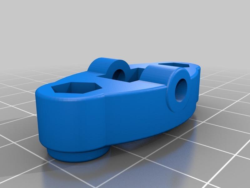 Replacement carriage for a shower door roller 