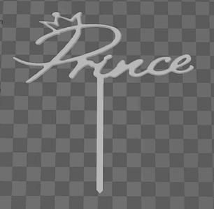 Prince Cake Topper