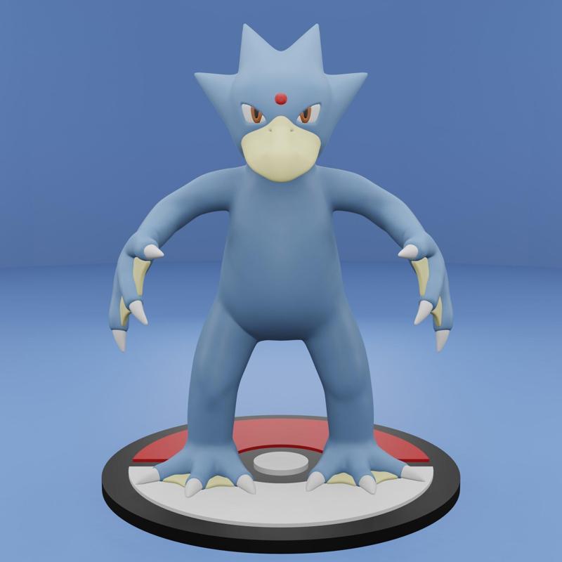 Pokemon No. 055 Golduck