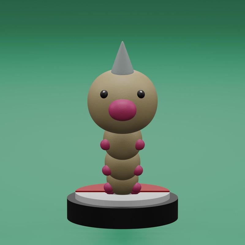 Pokemon No. 013 Weedle