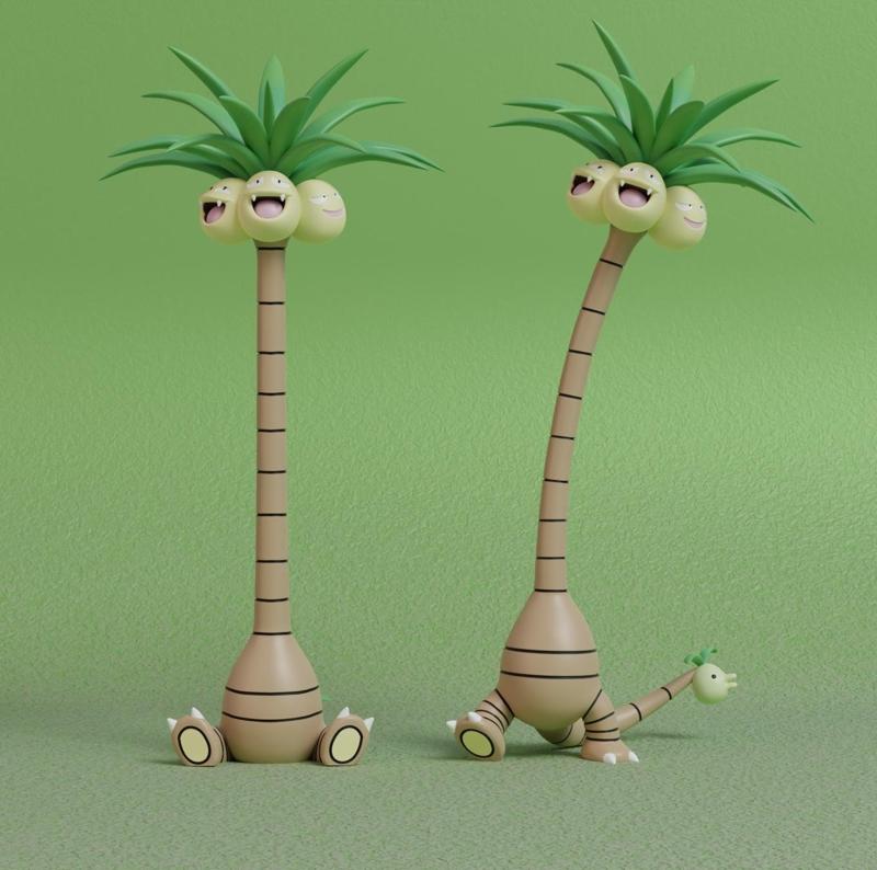 Pokemon - Alolan Exeggutor