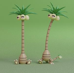 Pokemon - Alolan Exeggutor