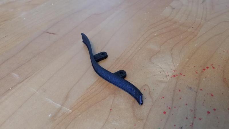 Big bumper for ZMR250 3mm thin mount remix