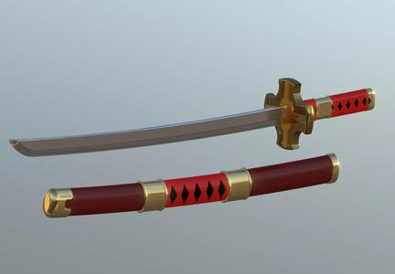 ESPADA DE ZORO SANDAI KITETSU ONE PIECE