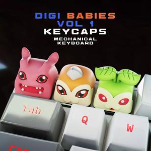 Digi Babies  Vol I - Digimon collection - mechanical keyboard