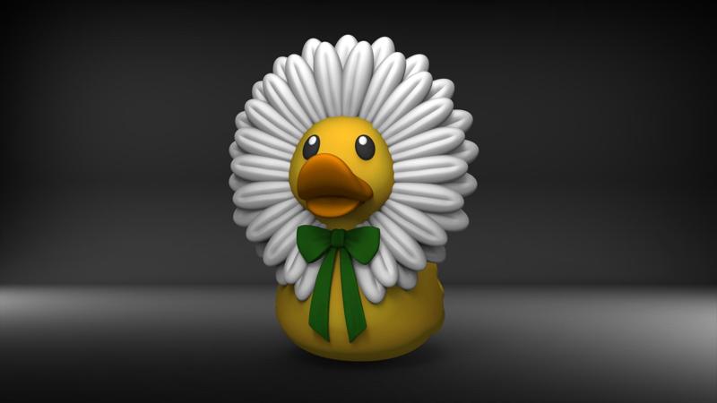 Daisy Rubber Duck