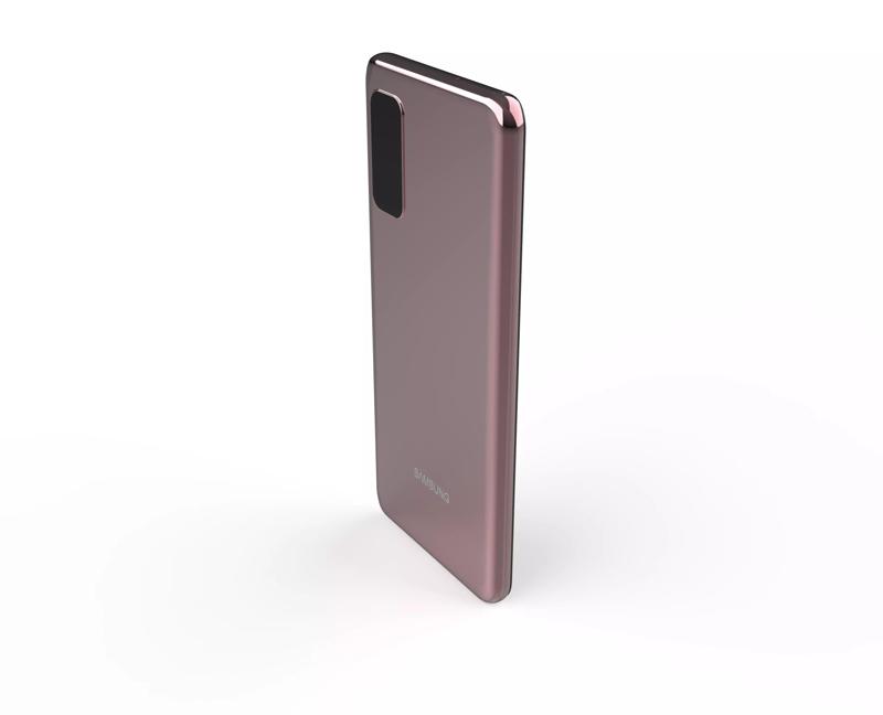 SAMSUNG s20 pink 3D Model