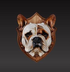 Bulldog bust