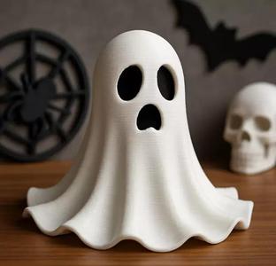 Halloween Surprised Ghost