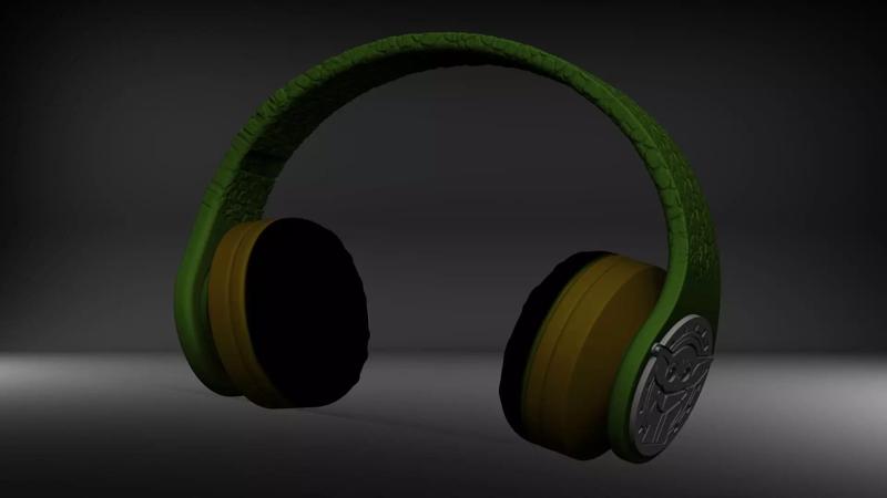 Headphones Grogu of Mandalorian