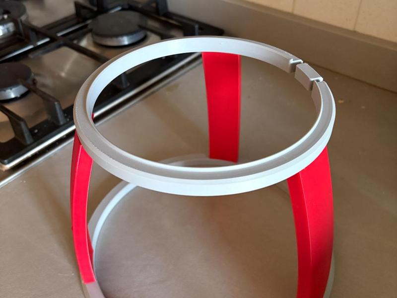 Support for kitchen strainer