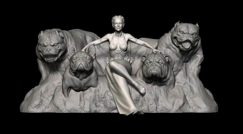 Exotic Bully American Bully Throne