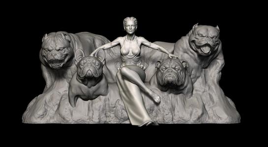 Exotic Bully American Bully Throne