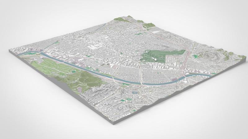 Cityscape Glendale California United States