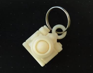 Toon Camera Keychain - Printer Ready