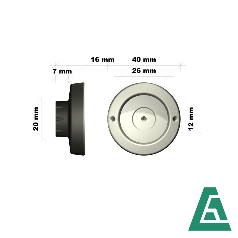 AC handwheel 40x16mm (Unimat SL)