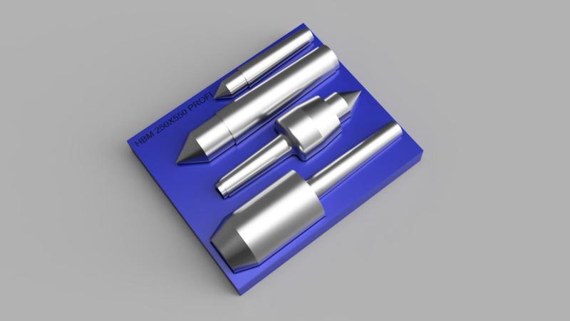 Ooganizer with morse taper MT2 and MT3 HBM 250X550 NORTON PROFI