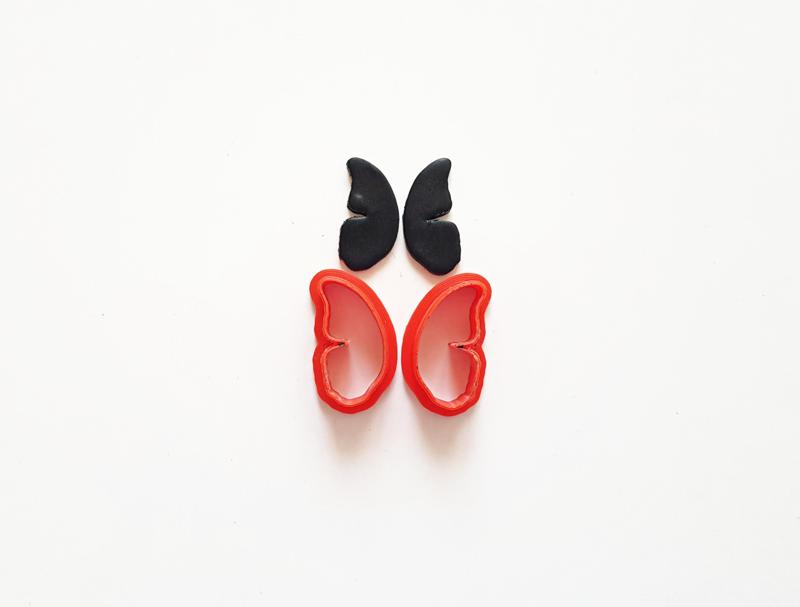 BUTTERFLY WINGS CLAY CUTTER SET