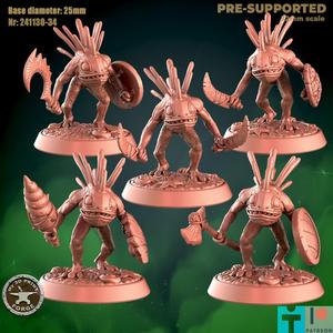 Murlocs with Weapons 5 Pack