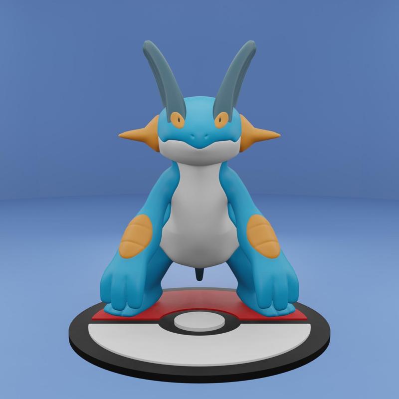 Pokemon No. 260 Swampert