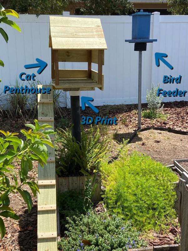 3 and half inch PVC Pipe Platform