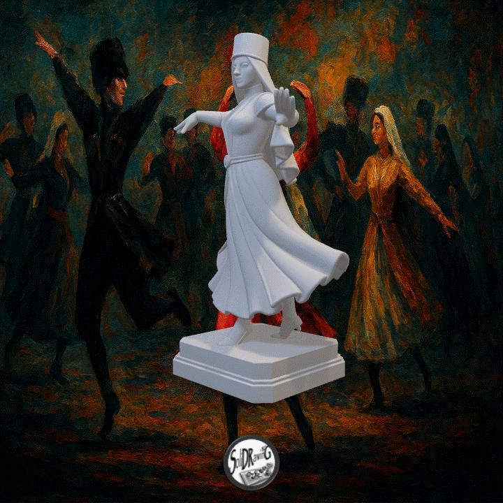 Caucasian Graceful Lady - SoliDRawinGs SG016