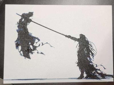 Final Fantasy 7 Cloud Sephiroth Wall Art